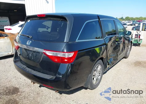 2013 Honda Odyssey Ex z USA, uszkodzony, nr VIN 5FNRL5H43DB006207